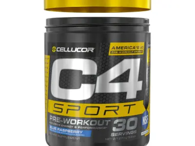 Cellucor C4 pre-workout 3D model