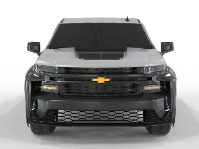 Chevrolet Silverado Tuning 2019 3D model