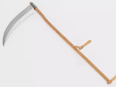 Scythe Realistic V4 Low-poly 3D model