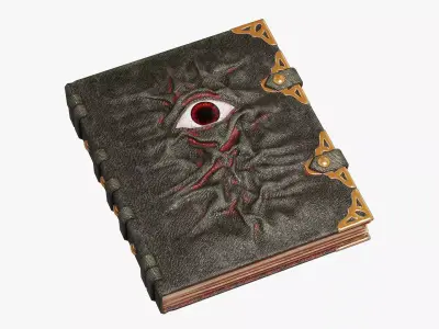 Witch Eye Book 3D model