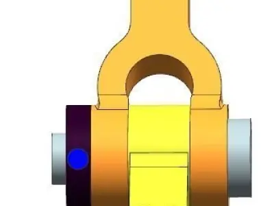 Knuckel joint assembly 3D print model