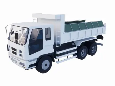 Heavy trucks  3D print model