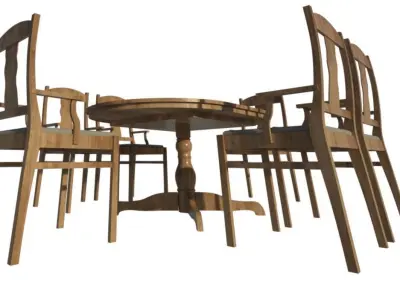 INGATORP  ikea table  3D model