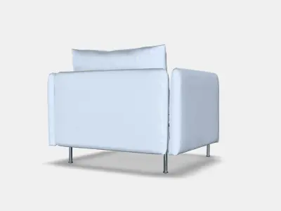 SODERHAMN Armchair 3 Low-poly 3D model