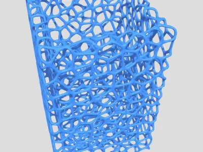 Box Voronoi 3D model