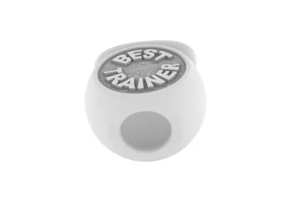 Kettle bell pendant for the best trainer 3D print model