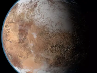 Desert Planet 02 Free 3D model