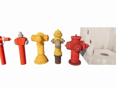 fire extinguisher 3D print model