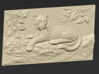 Leopard A54 3D print model