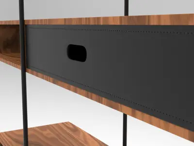 Vigo Bookcase 3D model