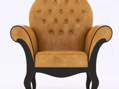 chair Modern Times Sophia 3D model