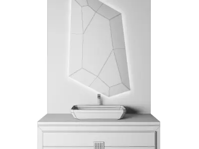 Luxury Bathroom 89 3D model