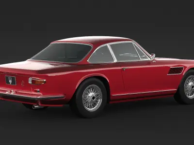 1965 Maserati Sebring 3500 GTI 3D model