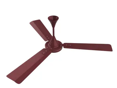 ceiling fan Low-poly 3D model