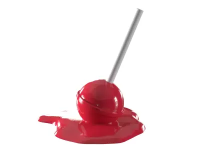 Melting Lollipop 3D print model