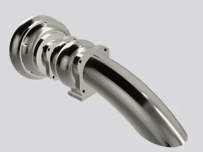  RC Drift Car Turbocharger 1 10 Accesories 3D print model