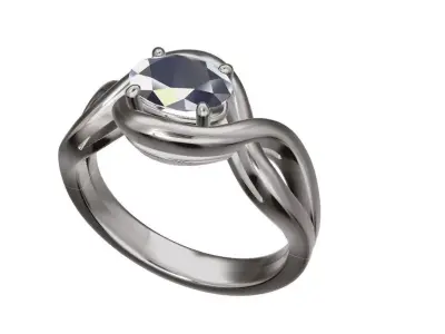 p100 ring Free 3D print model