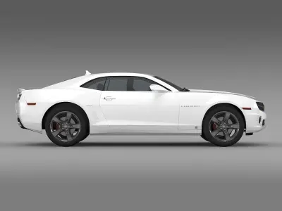 Chevrolet Camaro SS 2010 3D model purchase