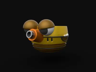 GunBound Asate 3D model