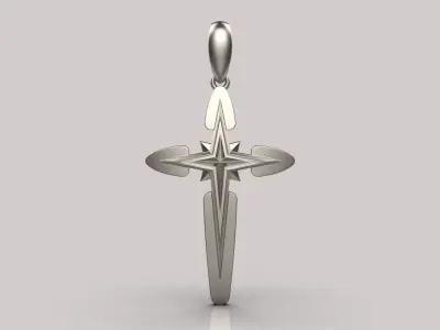 Jewelry Cross  3D print model