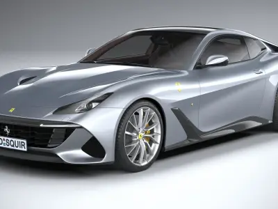 Ferrari BR20 2021 3D model