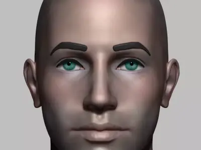 Human Character Low-poly 3D model