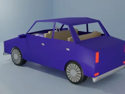 Toy Car 3D model 5