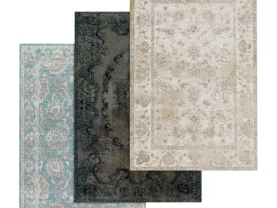 Rug Set 847 3D model