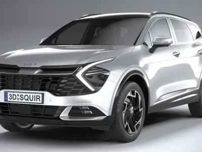 Kia Sportage v2 2022 3D model
