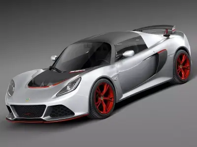 Lotus Exige 360 Cup 2016 3D model