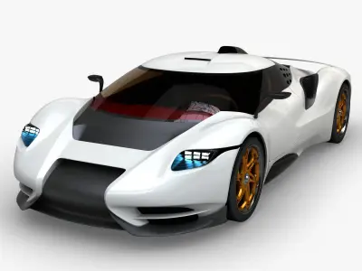 Anaconda GT - 3v3 3D model