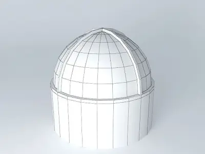 dome glass Free 3D model