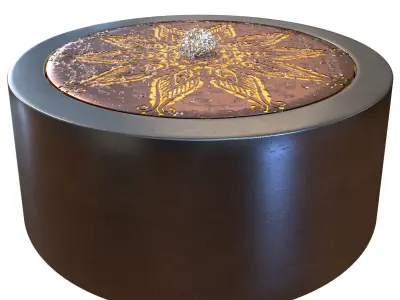 Maroq Light up Water Feature - Fountain 3D model