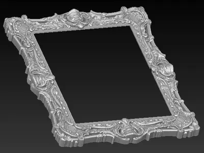 Frame Relief 7 3D Model 3D print model