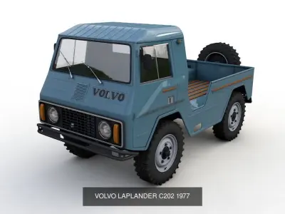 VOLVO LAPLANDER C202 1977 3D Model Collection 3D Model Pack