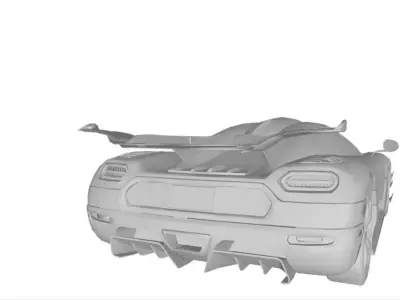 McLaren Car 01 3D model