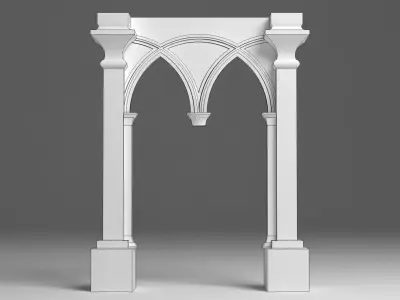 Modern Arch 3D model