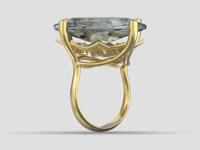 Ring R 210 original transparency  3D print model