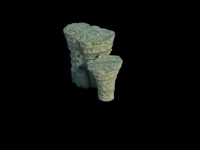 Stone Zhenmo Cave - Shitai 02 3D model