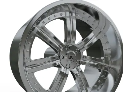 ASANTI AF126 WHEEL  3D print model