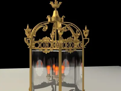 Chinese lantern 3D model order