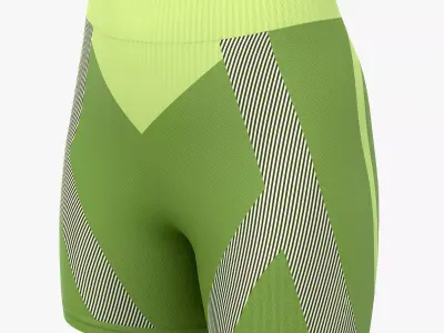 Sport Shorts Low-poly 3D model