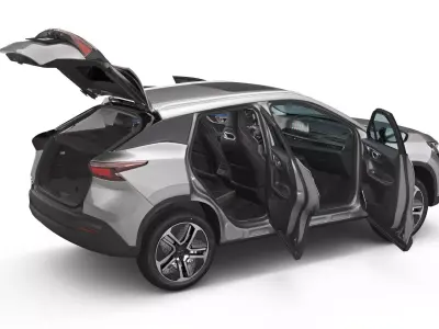 2026 Chery Omoda E5 with Interior  3D model