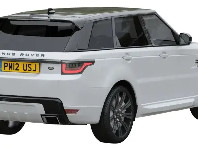 Range Rover Sport 2021 3D model
