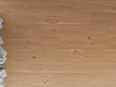  Wood floor Oak Nut Brushed 3D model