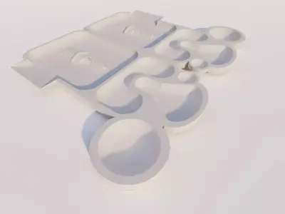 Skatepark-Skate Park PACK 3D model