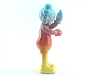 Kaws Hand Eye 3D print model