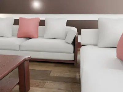A Japanese-style room 3D model