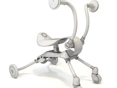 A set of sports equipment 2 3D model