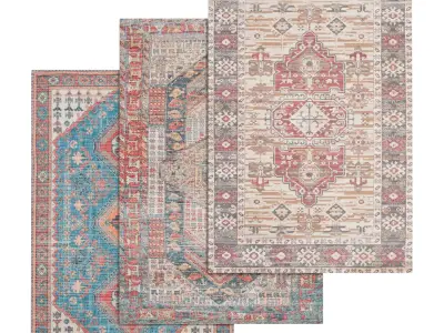 Rug Set 440 3D model
